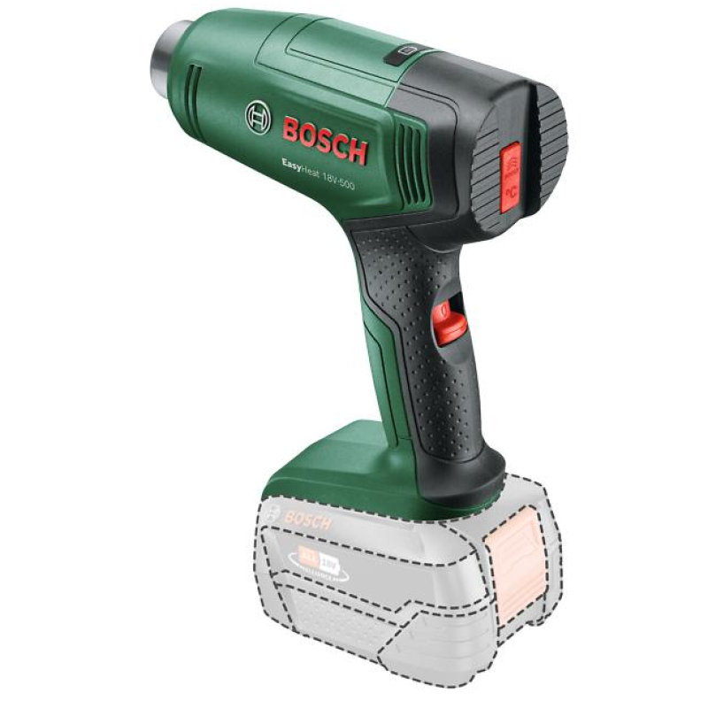 Bosch EasyHeat 18V-500 akkus hőlégfúvó (06032A8000)