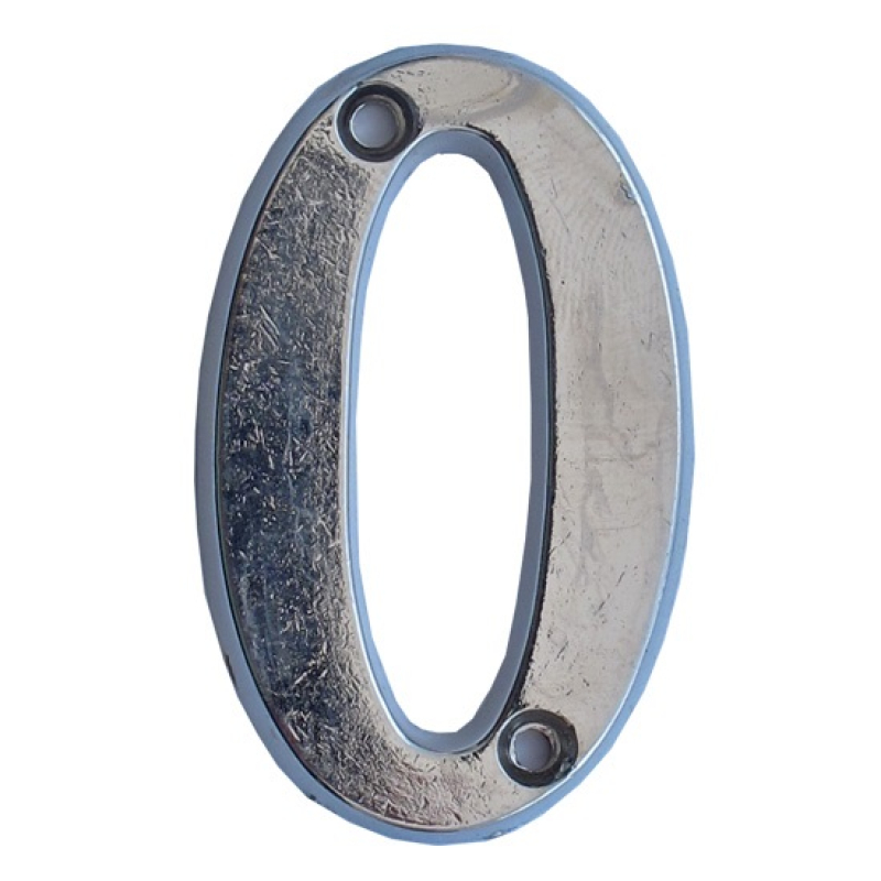 SB  ajtószám nikkelezett 0 (3970150)