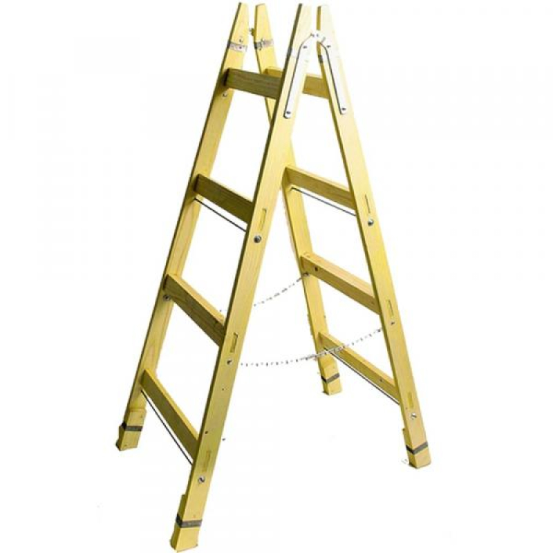 Fa létra, erősített 5 fokos (13627)