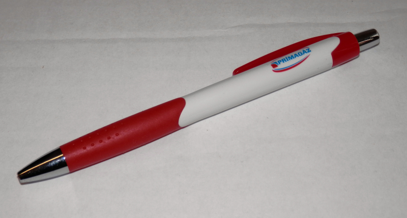 Prímagáz műanyag,piros toll