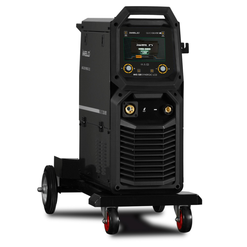 Iweld MIG 320 Synergic LCD kompakt hegesztő inverter (1-2 cs) (800MIG320SYN)
