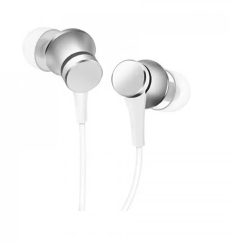 Xiaomi Mi In-Ear Basic vezetékes fülhallgató 3.5mm jack, ezüst (ZBW4355TY)
