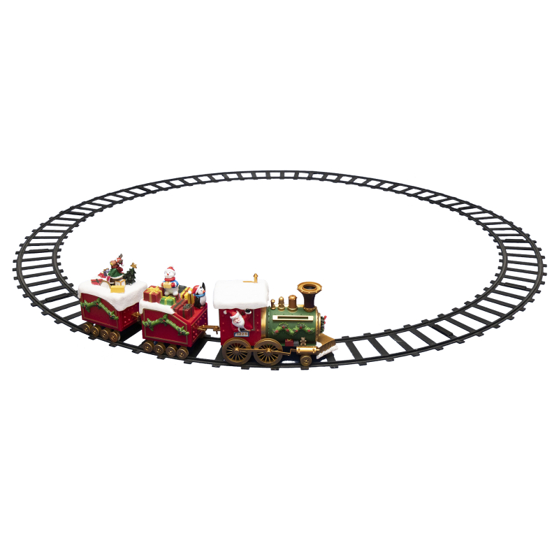 Home kisvasút készlet kör alakú vasúti pályával, beltéri (TRN02)