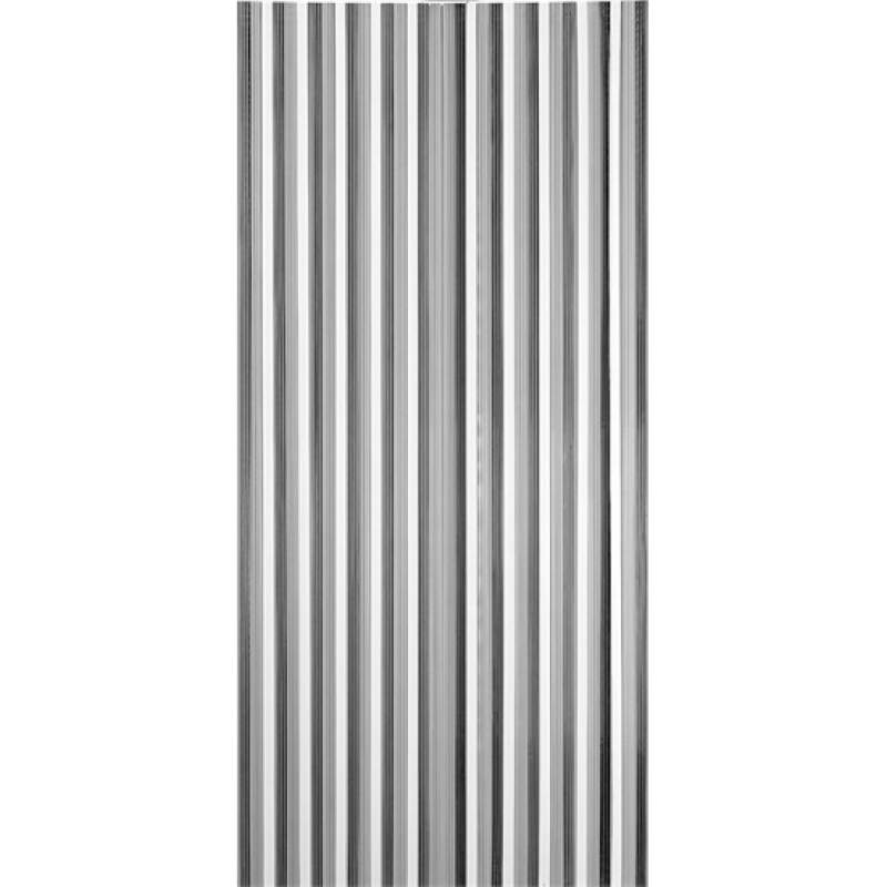 Térelválasztó függöny 90 x 200 cm szürke-fehér színű (8822133)