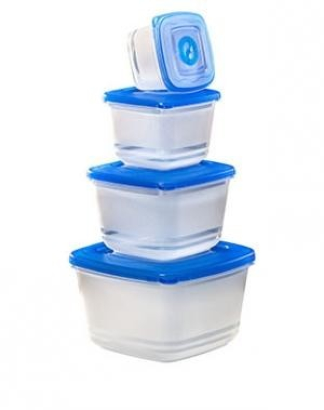 Microbox garnitúra 4db-os, dátumjelzős kék (1548)