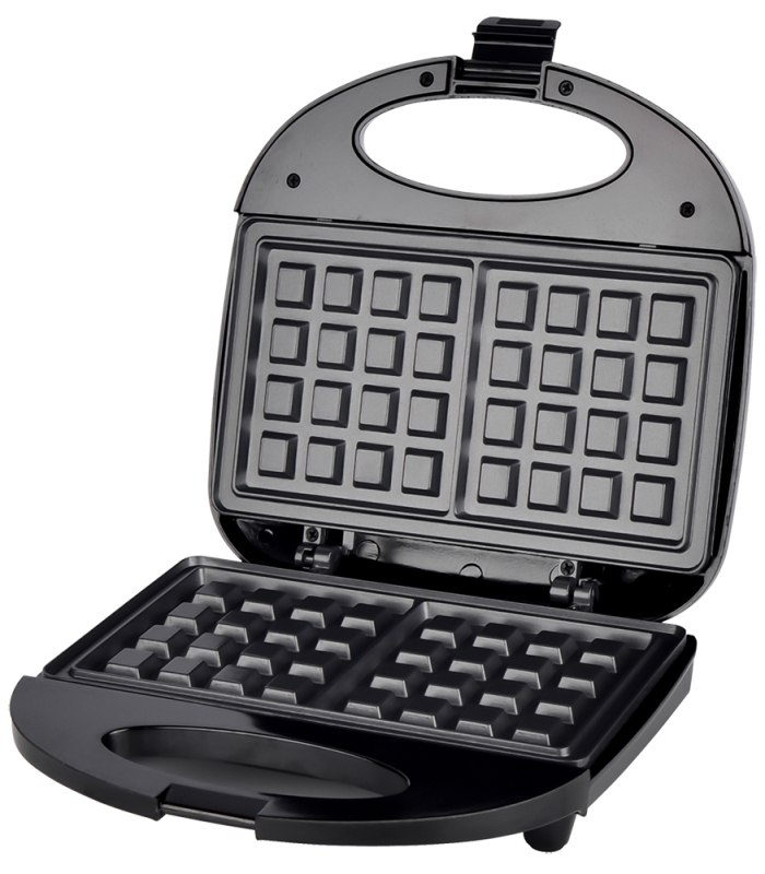 Esperanza Blueberry gofrisütő 1000 W, fekete (EKT008)