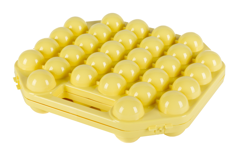 Tojástartó műanyag 30 db-os sárga (112)