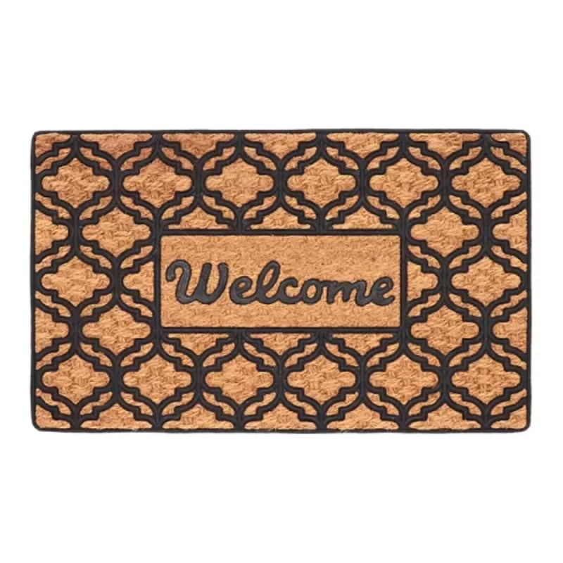 Kókuszrost és gumi lábtörlő 