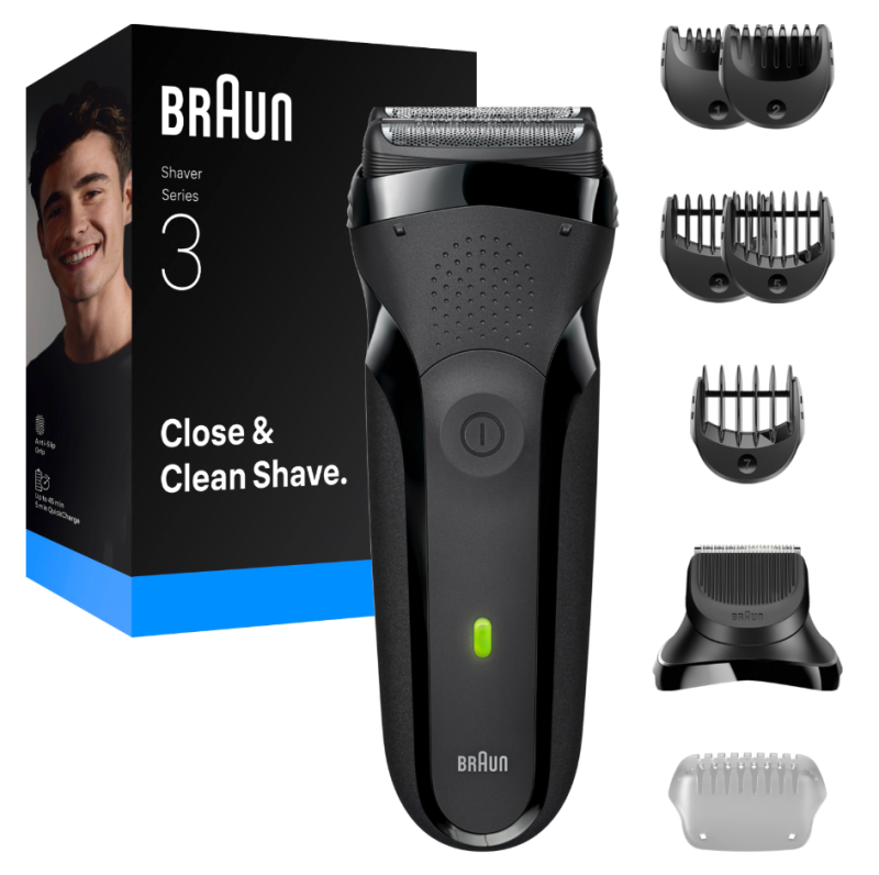 Braun 300BT borotva, fekete (10AS490205)