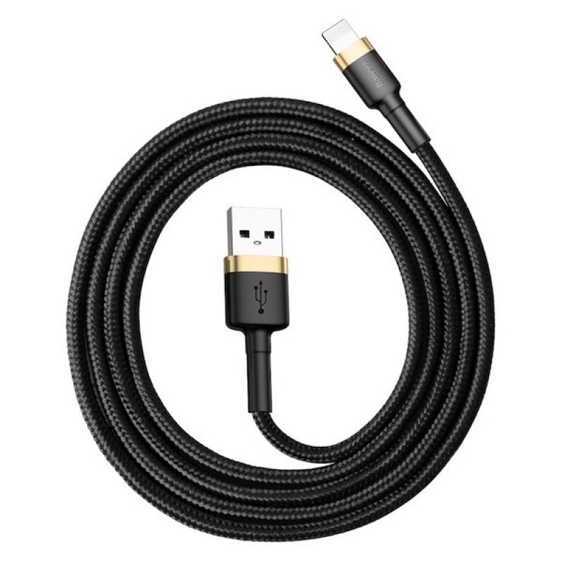 Baseus Cafule tartós nylon fonott USB / Lightning kábel 1m (CALKLF-BV1)