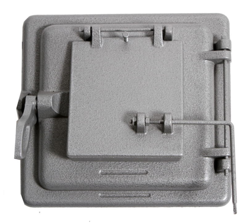 Tűztérajtó DT-130HL 220x220 (lepkés) (15034)