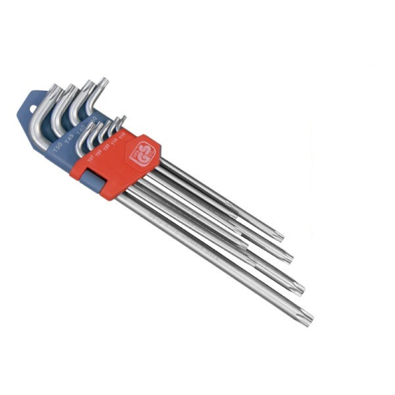 Extol Premium torx imbuszkulcskészlet 9 darabos, extra hosszú (8819412)