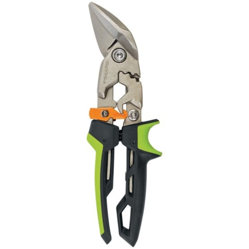 Fiskars PowerGear Aviation lemezvágó olló offset, jobb (1027210)