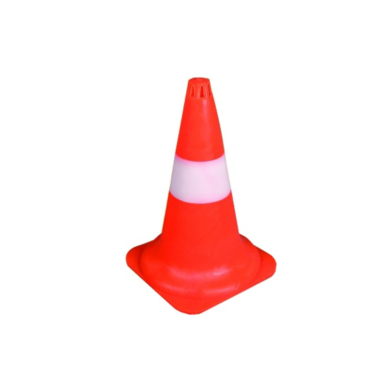 Forgalomterelő kúp piros-fehér 45cm (3362100)