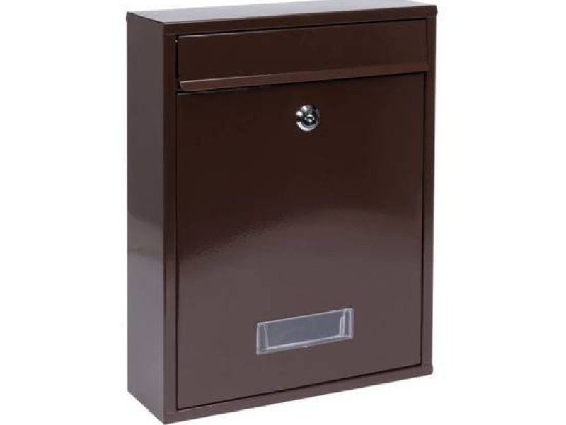 Vorel postaláda 360x260x80, barna (TOY-78557)