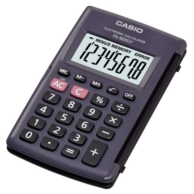 Casio Zsebszámológép (HL-820 LV)
