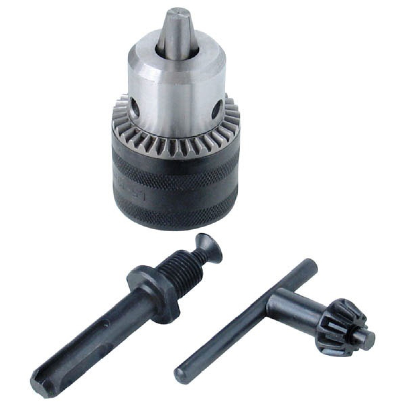 Extol Craft tokmány hagyományos 1,5-13 mm, SDS normál adapter, tokmánykulccsal (79998)