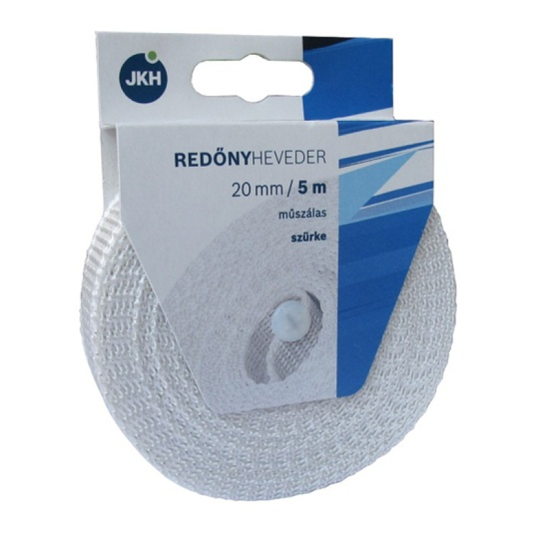 SB redőnyheveder műszál 20mm szürke 5fm (3954982)