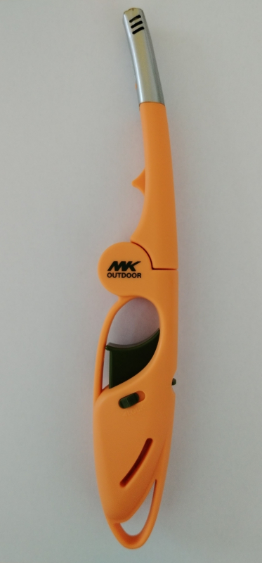 MK OUTDOOR összecsukható vihargyújtó, narancs (5601)