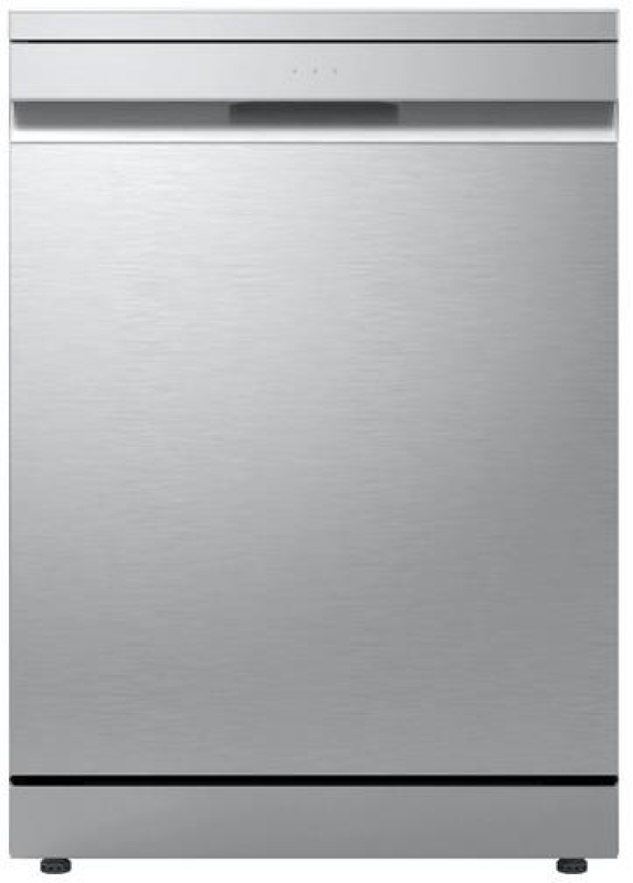 LG DF375HVS QuadWash szabadonálló mosogatógép 14 teríték, ezüst