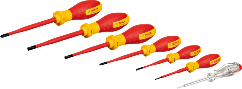 Bosch 7 részes VDE SL/PH csavarhúzó készlet (1600A02NF7)