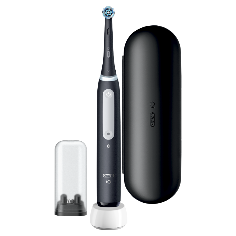 Oral-B iO4 Quite Matt Black elektromos fogkefe (10PO010374)