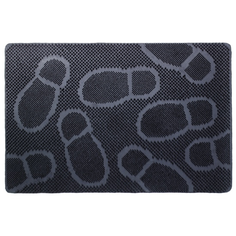 Lábtörlő kültéri 60x40 cm tüskés gumi (3363715)