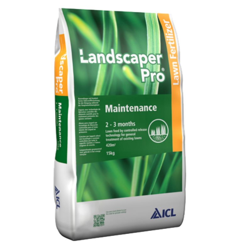 ICL LandscaperPro Maintenance rövid hatástartalmú gyeptrágya 15kg (70504 - 42120115)