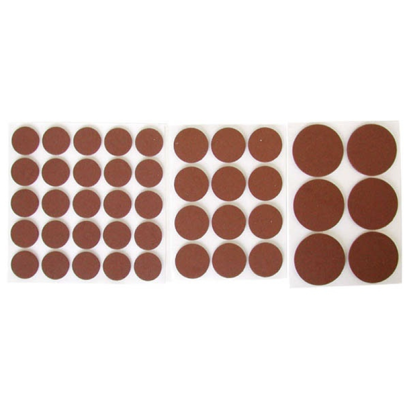 Extol csúsztatófilc készlet bútorhoz 43db-os ; 20-38mm (60012)