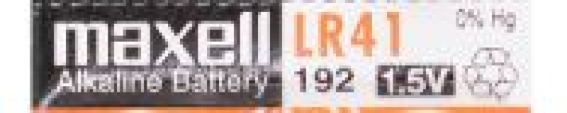 Maxell 1,5 V Gombelem 1db  LR41 1 db (Maxell LR41)
