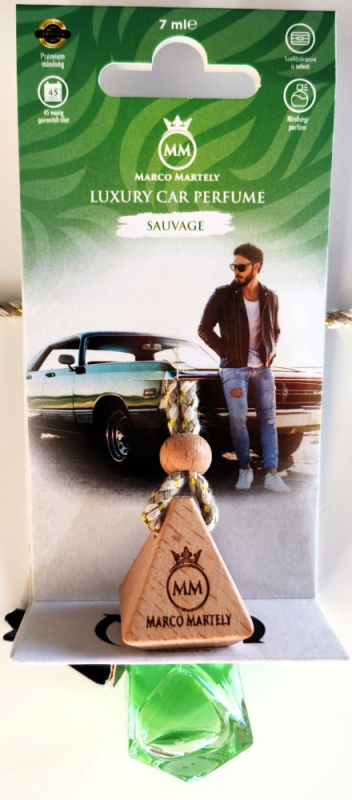 Marco Martely autóparfüm, Sauvage, 7ml (MMF008)