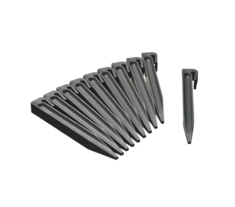 NATURE leszúró tüske ágyásszegély szürke, 10db (6040630)