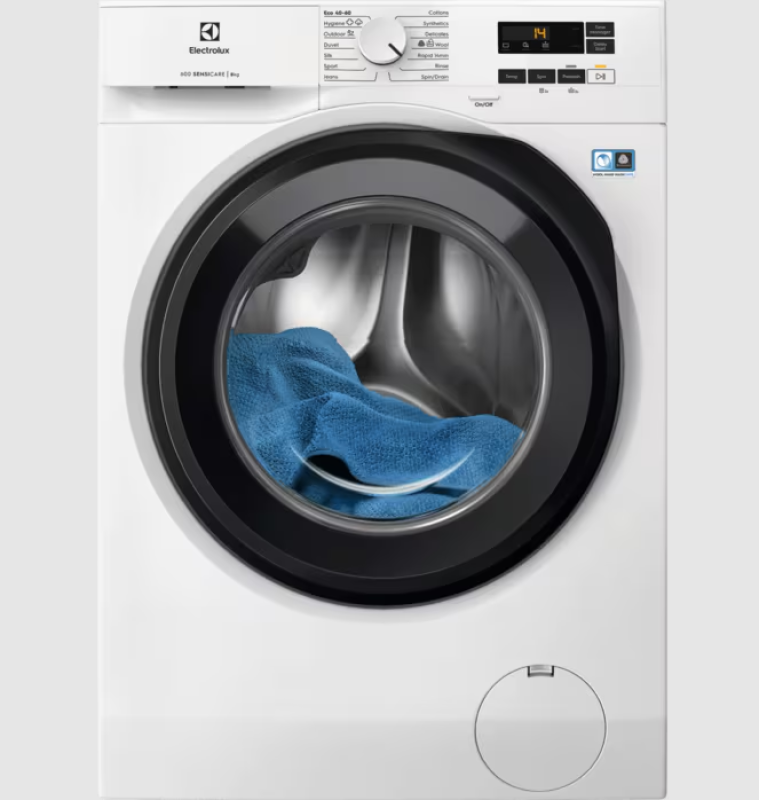 Electrolux SensiCare 600 elöltöltős mosógép 8kg (EW6F1482E)