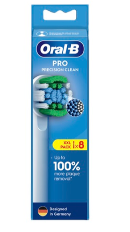 Oral-B Precision Clean fogkefefej, 8 db (10PO010437)