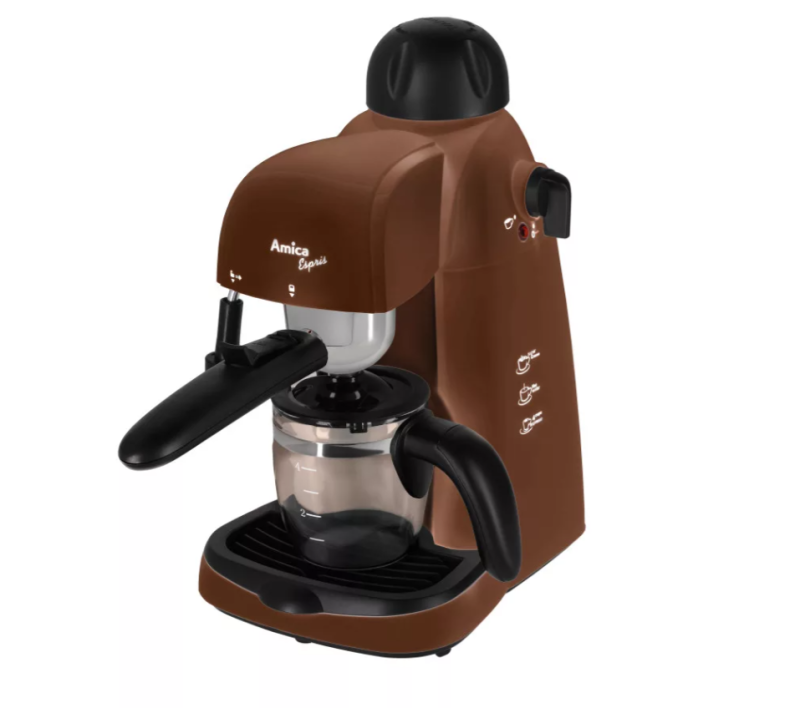 Amica CD 1013 Espris kávéfőző, barna