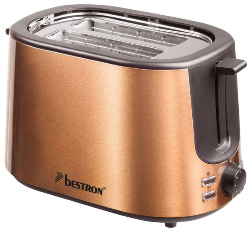 Bestron kenyérpirító, réz (ATS-1000CO)