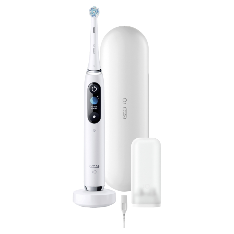 Oral-B iO9 White Alabaster elektromos fogkefe (10PO010422)