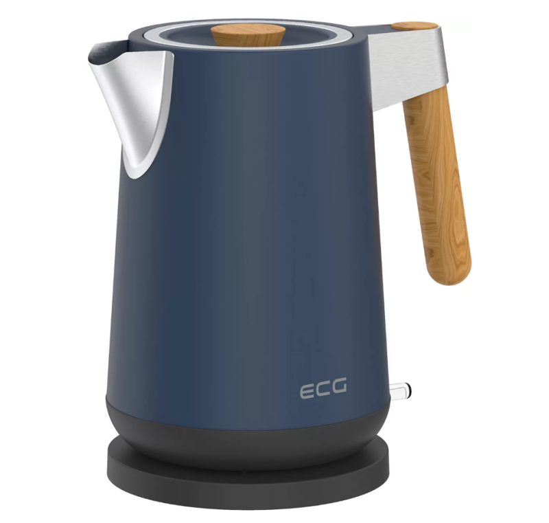 ECG Strix Timber Petrol elektromos vízforraló 1,7L (RK-1768-Kek)