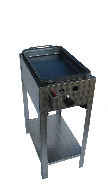 BGS-1 egyégős álló pecsenyesütő készülék, földgáz üzemű