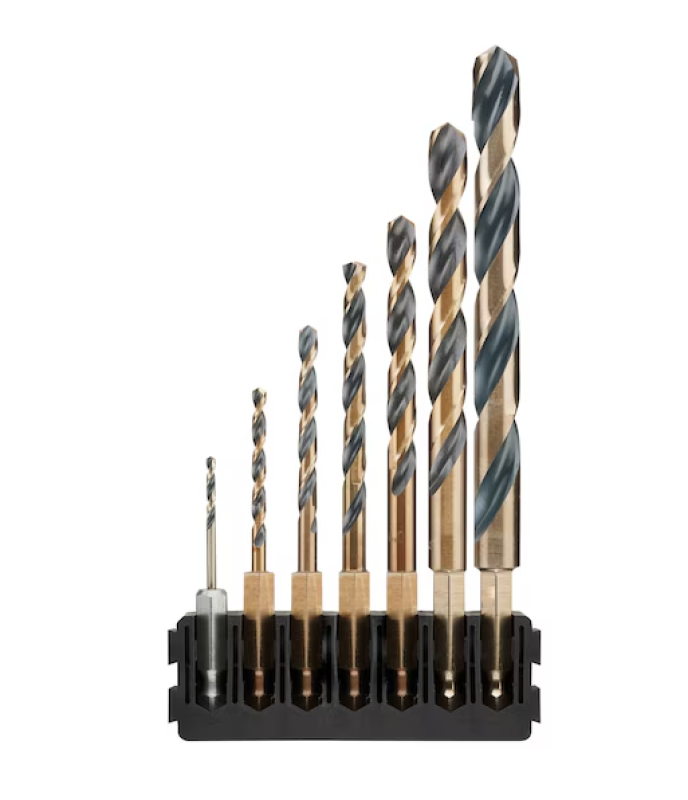 Dewalt hegytartó + fúrószár, 7 részes (DT70831-QZ)