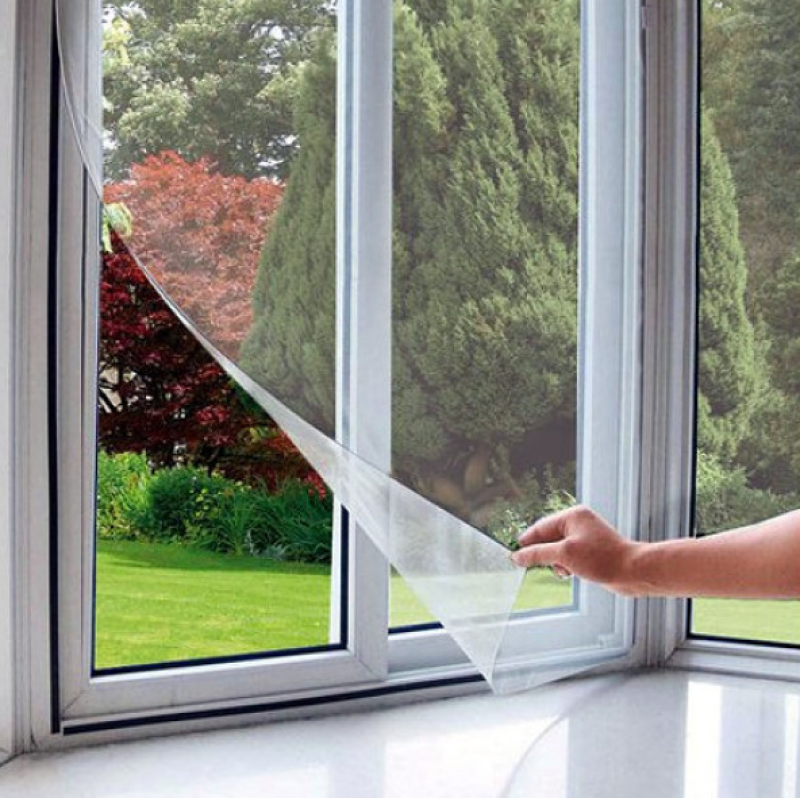 Üvegszálas szúnyogháló, fehér 1mx30m (16516)