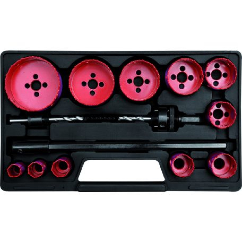 Yato koronafúró készlet 15 részes 19-76mm (YAT-3381)