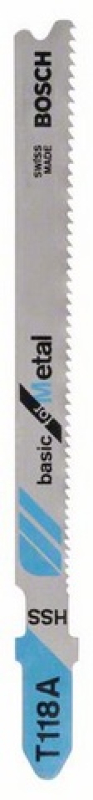 Bosch szúrófűrészlap fémhez T 118 A, Basic for Metal 3 db (2608631507)