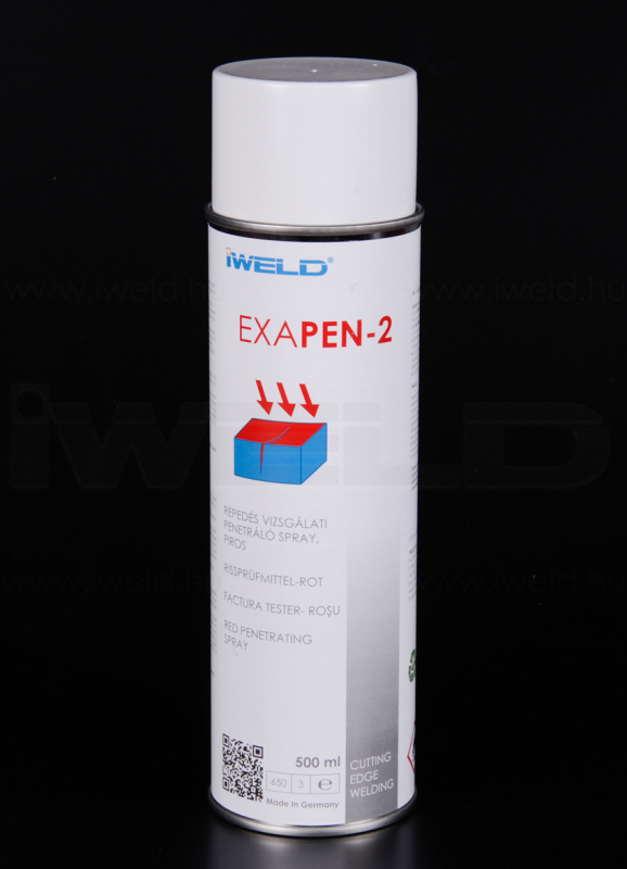 Iweld EXAPEN repedés vizsgálati penetráló spray 500ml, piros (750EXAPEN2)