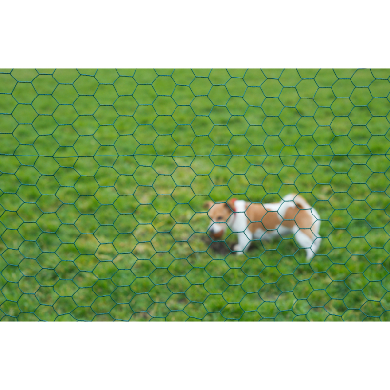 Nature Hexaplast drótkerítés zöld, 13mm, 1mx5m (6050233)