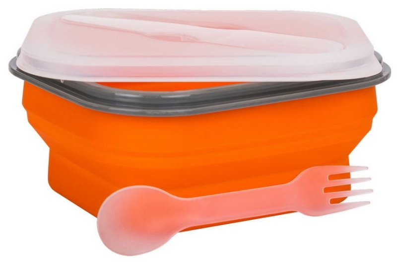MPM Smile ételtartó doboz, narancs  600 ml (SLS-2/5)
