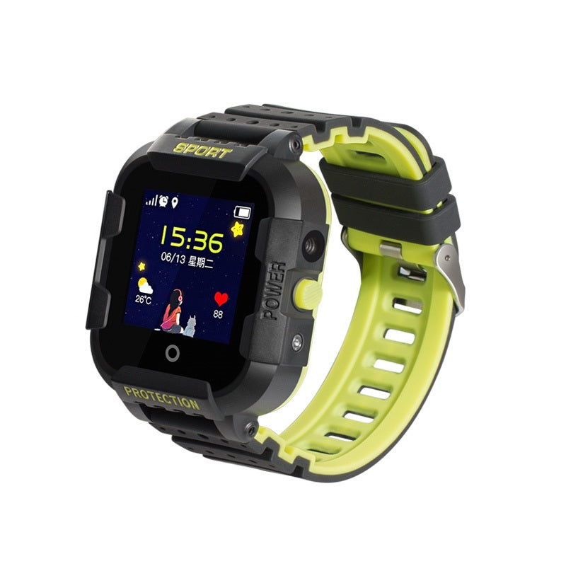 KidSafe Pro fekete-sárga gyerek okosóra, kamera (BB17-113)