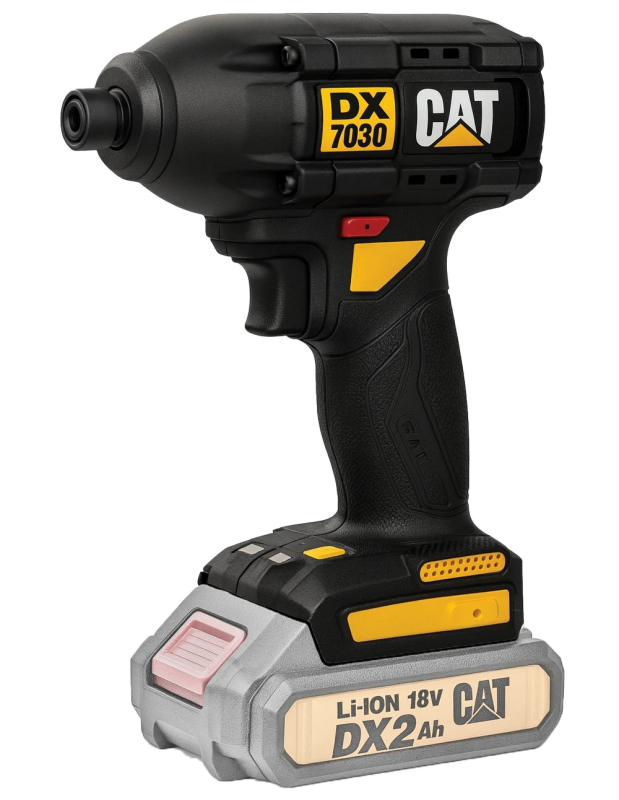 CAT DX7030B Power+ 3 sebességes ütvecsavarozó készlet, akku és töltő nélkül (15727)