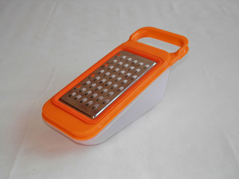 Tökreszelő műanyag tárolóval, barack (4541)