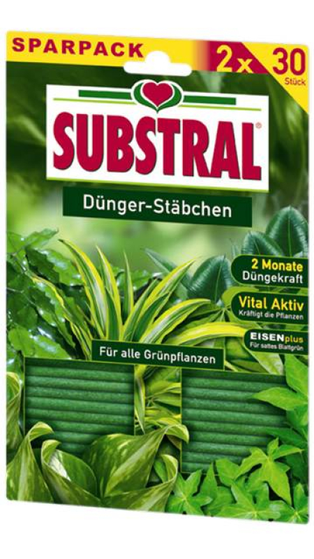 Substral zöld táprúd 60 db/ csomag (732131-7317)